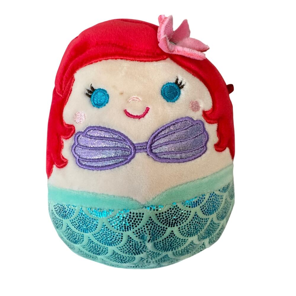 Disney Little Mermaid Squishmallows Doll Plush Stuffed Animal Character Toy Play